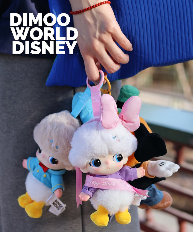 DIMOO WORLD Series-Vinyl Plush Keychain Blind Box