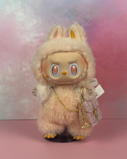 Labubu - Tweed Flap Bag