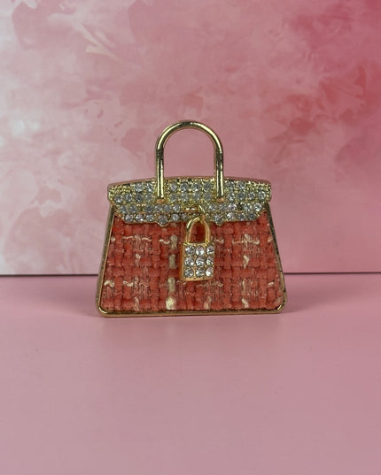 Labubu - Bouclé Satchel with Padlock