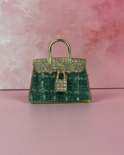 Labubu - Bouclé Satchel with Padlock