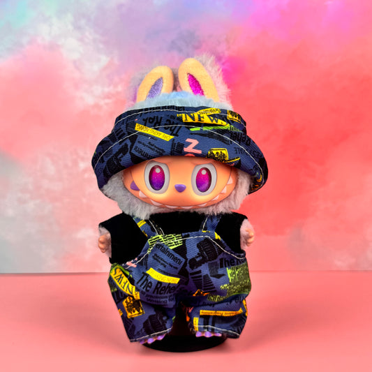 Labubu - Graffiti Grunge