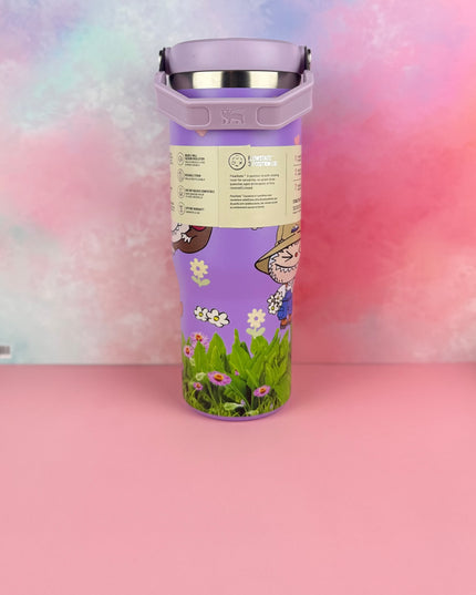 PandaPopSA Exclusive - Labubu Flip Straw Tumbler