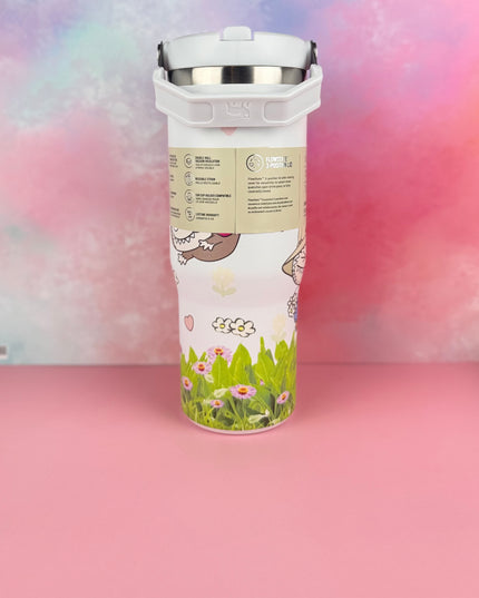 PandaPopSA Exclusive - Labubu Flip Straw Tumbler