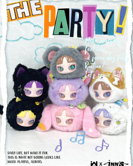 INN'S Let's Party Series Plush