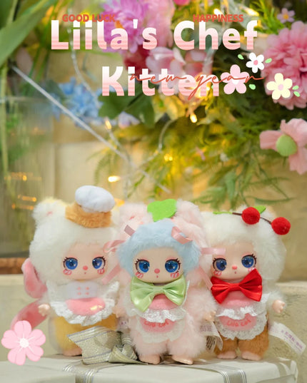 Liila's Chef Kitten Series-V4 Plush Blind Box