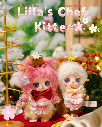 Liila's Chef Kitten Series-V4 Plush Blind Box