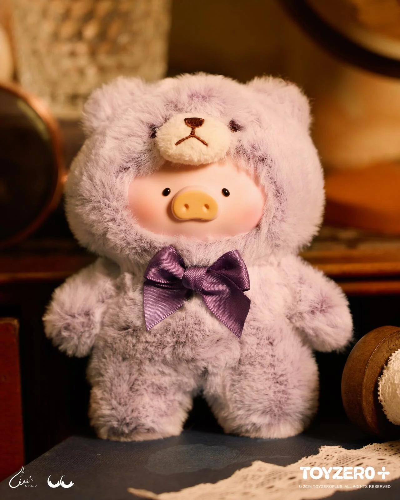 Lulu - The Piggy Vintage Teddy Shop Series Plush Blind Box