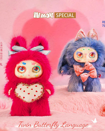 MIMON 400% Twin Butterfly Language Series Plush