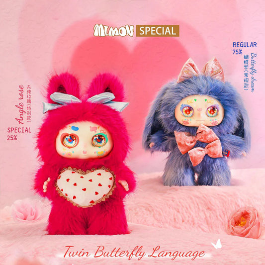 MIMON 400% Twin Butterfly Language Series Plush