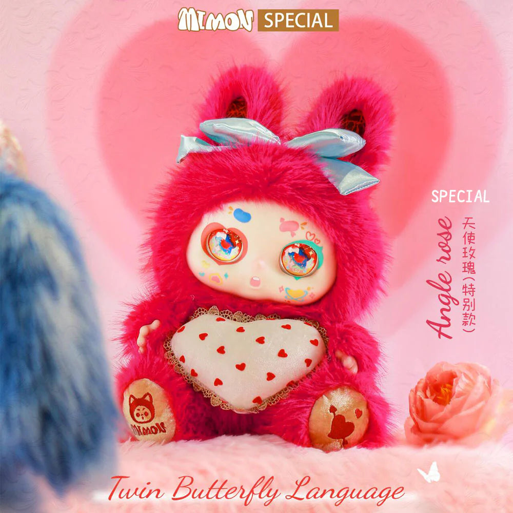 MIMON 400% Twin Butterfly Language Series Plush