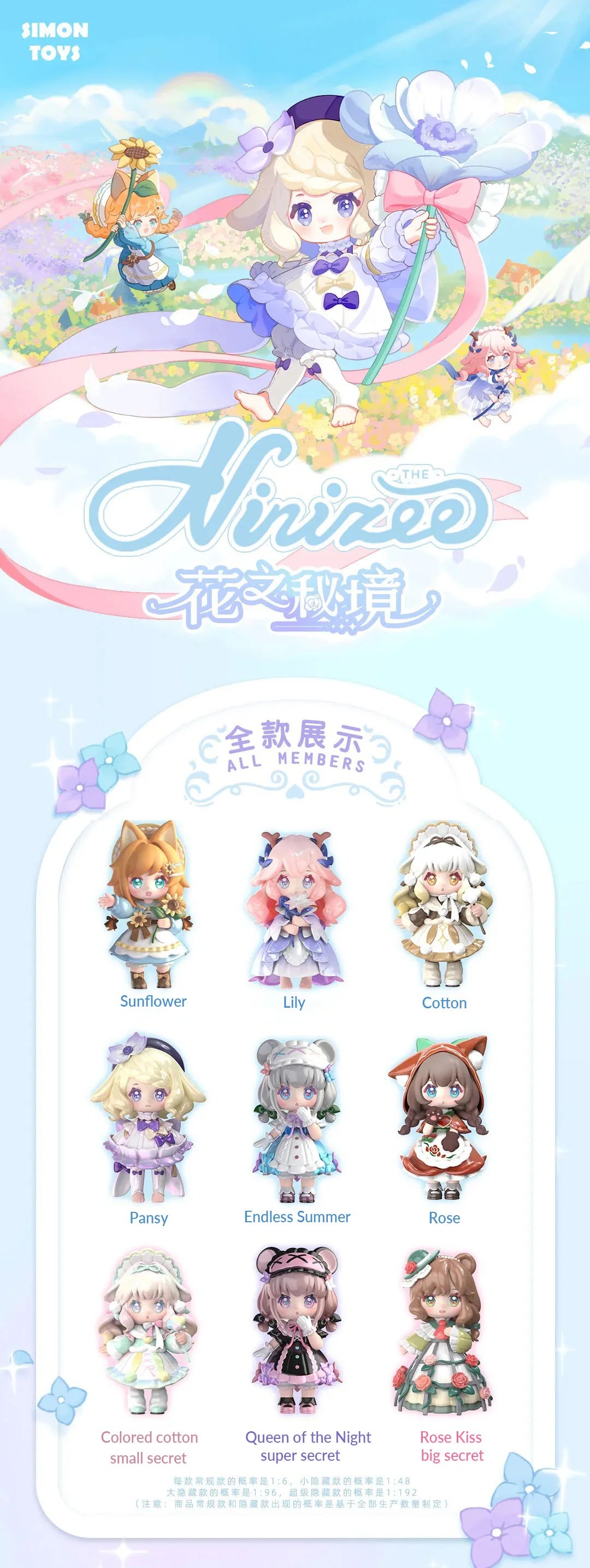 Ninizee Secret of Flowers Series