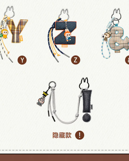 [Pre-Order] LABUBU - Pin for Love LETTERS Pendant Blind Box (A-M and N-Z）