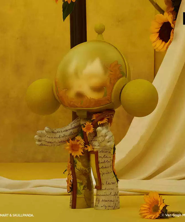 [Pre-order] MEGA a SKULLPANDA 400% Van Gogh Museum Sunflowers
