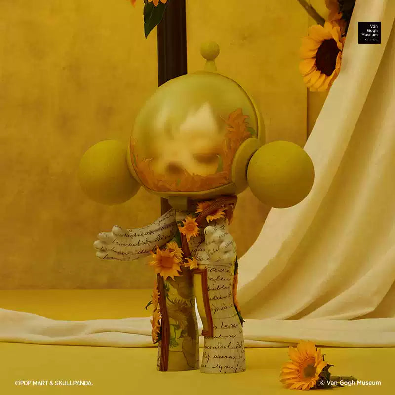 [Pre-order] MEGA a SKULLPANDA 400% Van Gogh Museum Sunflowers