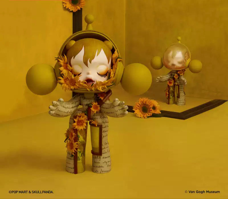 MEGA α SKULLPANDA 400% Van Gogh Museum Popmart_400_MEGA_Skullpanda_40