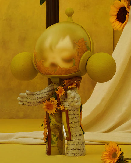 [Pre-order] MEGA a SKULLPANDA 400% Van Gogh Museum Sunflowers