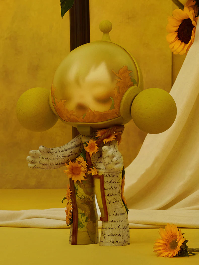 [Pre-order] MEGA a SKULLPANDA 400% Van Gogh Museum Sunflowers