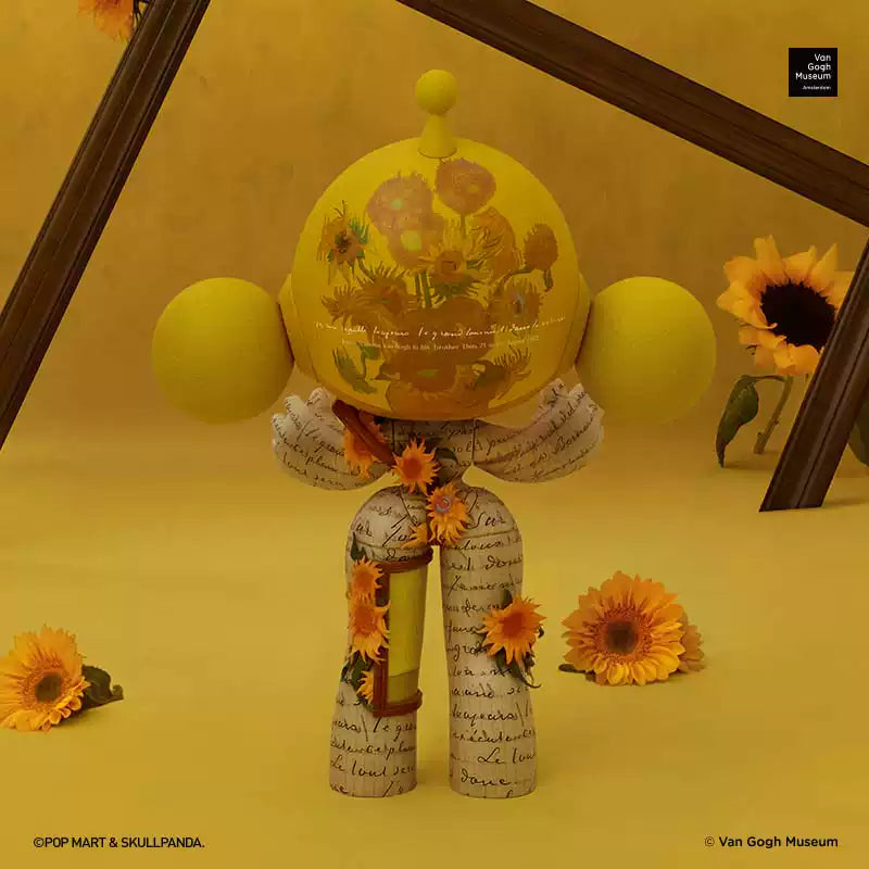 [Pre-order] MEGA a SKULLPANDA 400% Van Gogh Museum Sunflowers