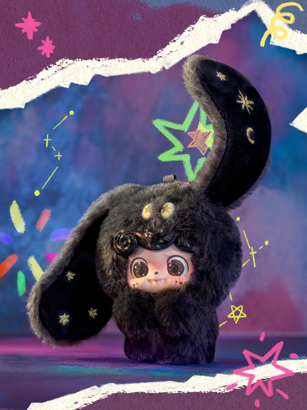 Q Kid - Emotional Hairy Monsters Series Pendant