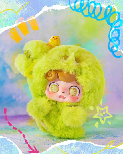 Q Kid - Emotional Hairy Monsters Series Pendant