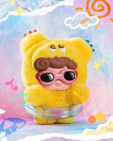 Q Kid - Emotional Hairy Monsters Series Pendant