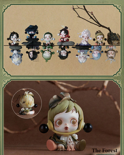 SKULLPANDA The Ink Plum Blossom Blind Box Series