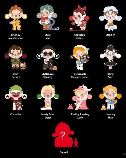 SKULLPANDA Action! Cut! Series Blind Box