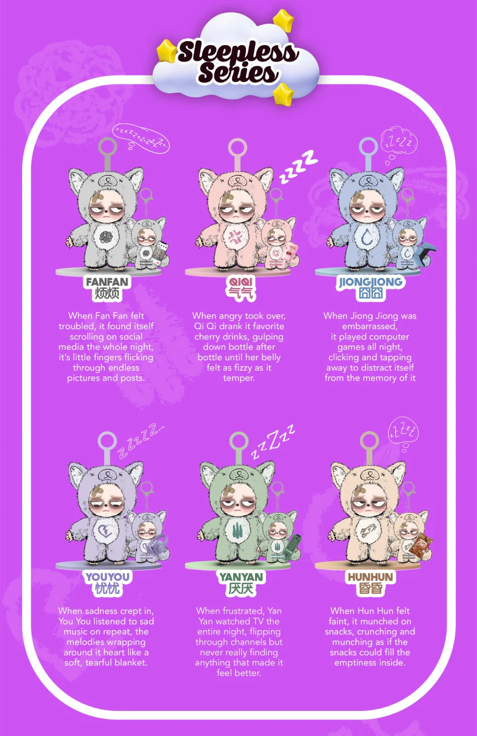 Grumpipi - Sleepless Plush Blind Box