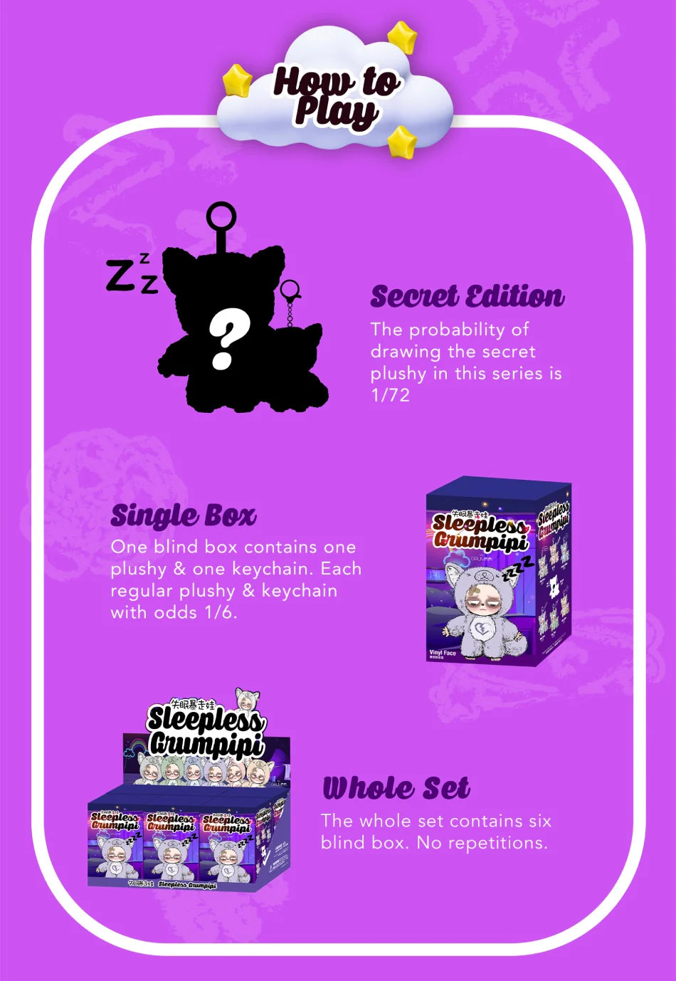 Grumpipi - Sleepless Plush Blind Box