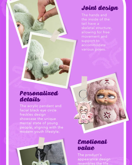 (SALE) Grumpipi - Sleepless Plush Blind Box