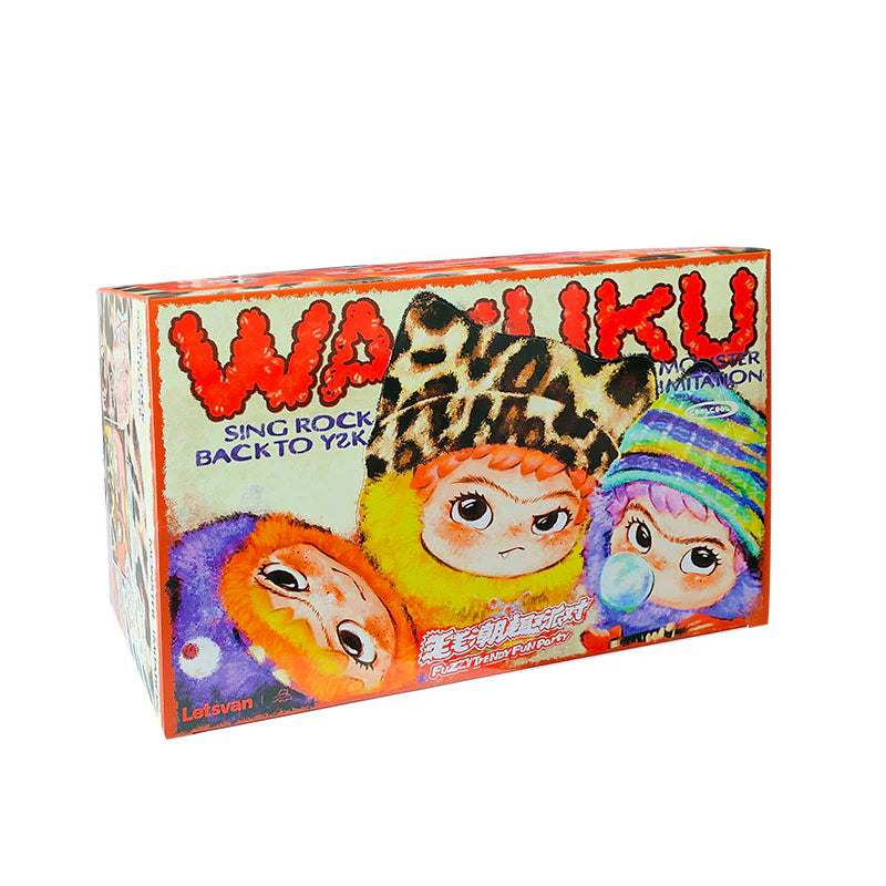 Wakuku Fuzzy Trendy Fun Party Series Plush Blind Box