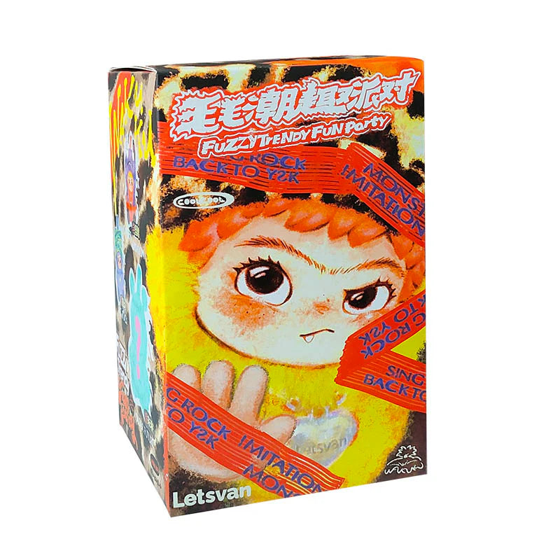 Wakuku Fuzzy Trendy Fun Party Series Plush Blind Box