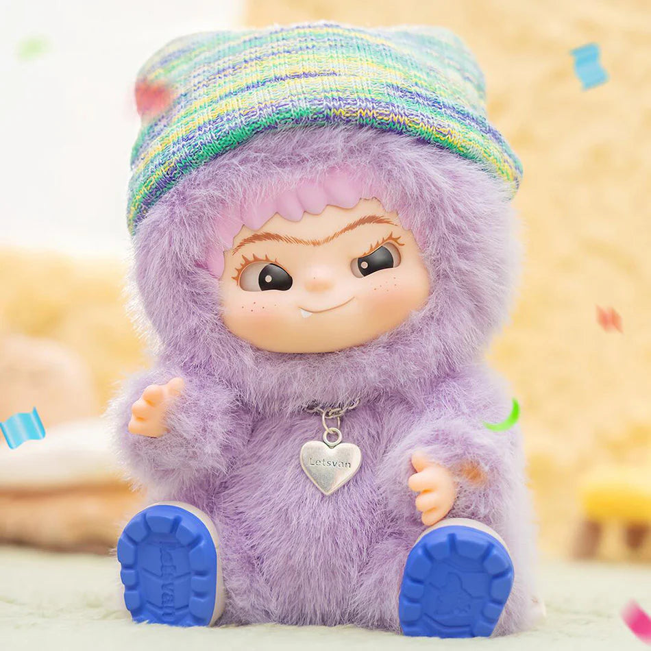 Wakuku Fuzzy Trendy Fun Party Series Plush Blind Box