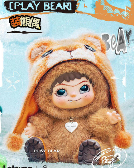 Wakuku Fuzzy Trendy Fun Party Series Plush Blind Box