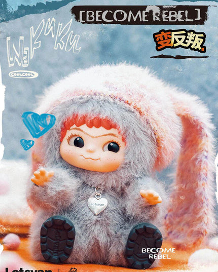 Wakuku Fuzzy Trendy Fun Party Series Plush Blind Box