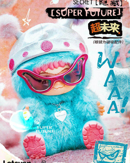 Wakuku Fuzzy Trendy Fun Party Series Plush Blind Box