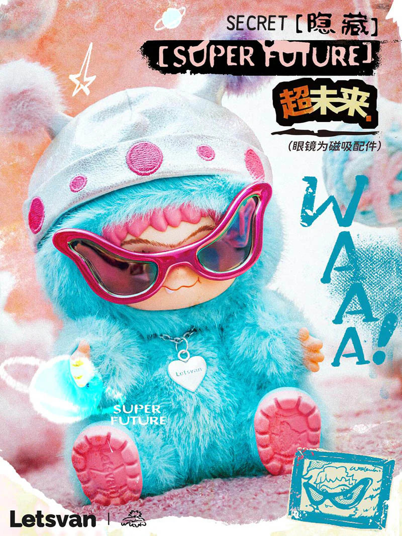 Wakuku Fuzzy Trendy Fun Party Series Plush Blind Box