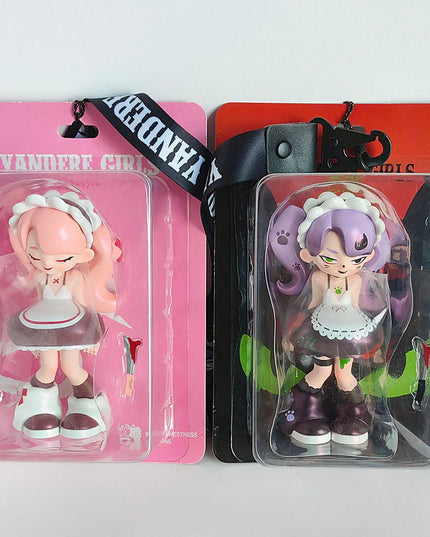 Yandere Girls Series Hanging Card Figurine