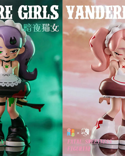 Yandere Girls Series Hanging Card Figurine