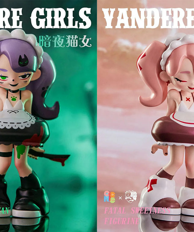 Yandere Girls Series Hanging Card Figurine