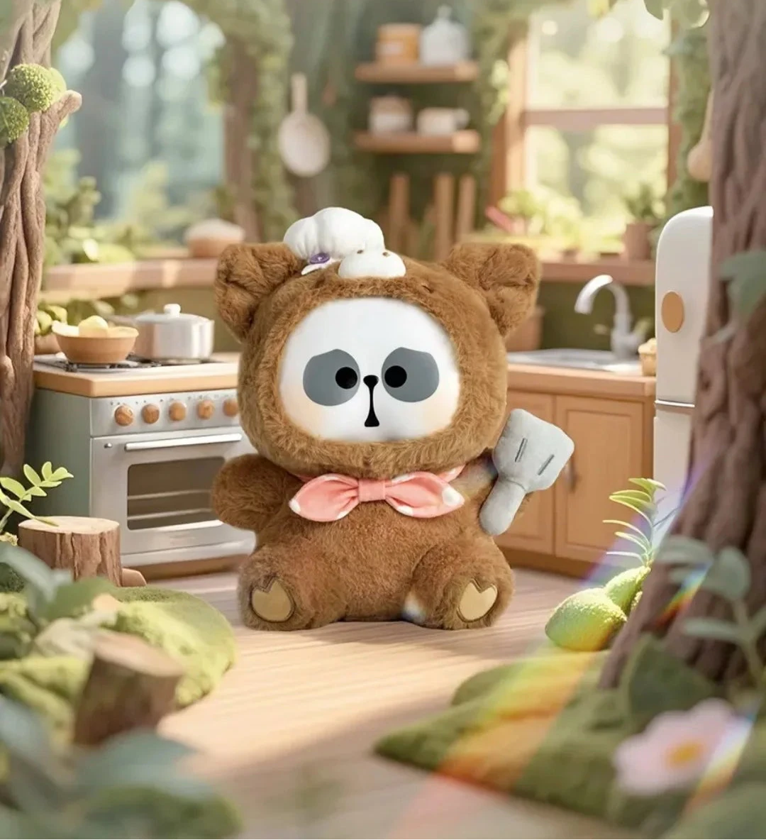 MR.PA-400% Animal Party Series Plush Blind Box
