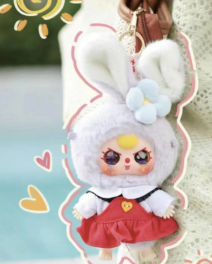 Baby Three - Macaron Rabbit Series Plush