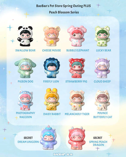 BaoBao's Pet Store Flora and Peach Blossom Beans