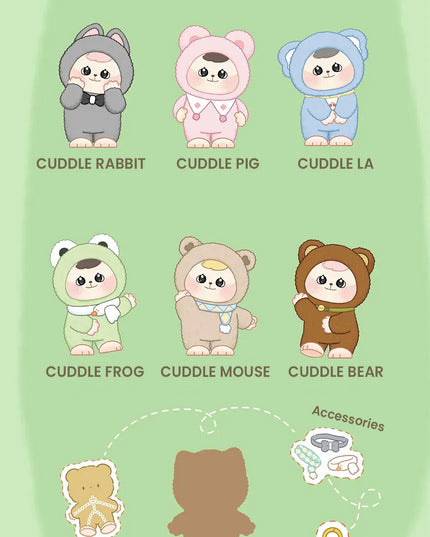 Bao-Ao Cuddle Series Plush Pendant