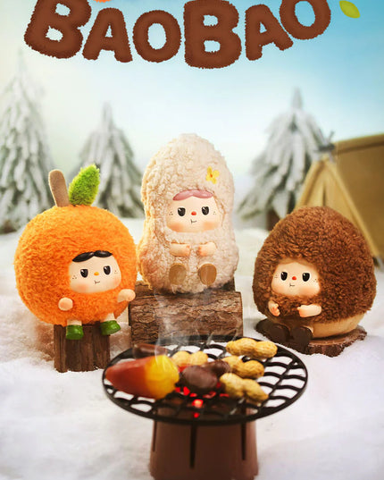 Warm BAOBAO Fireside Tea Party Plush Blind Box