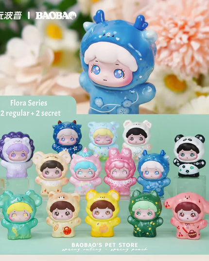 BaoBao's Pet Store Flora and Peach Blossom Beans