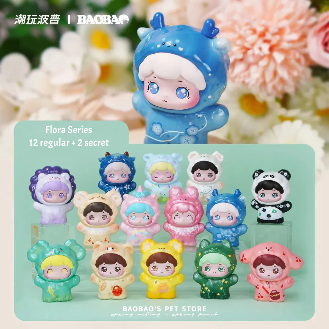 BaoBao's Pet Store Flora and Peach Blossom Beans