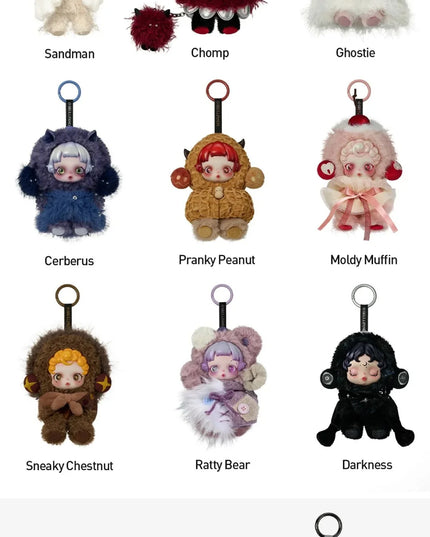 SKULLPANDA - You Found Me Plush Doll Pendant Series