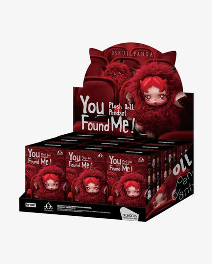 SKULLPANDA - You Found Me Plush Doll Pendant Series