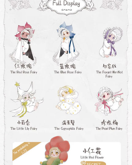 Cino Sweet Flower House Elf Series Plush